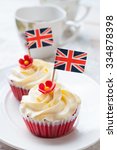 Red Velvet Cupcake With British ...