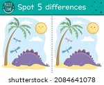 prehistoric find differences... | Shutterstock .eps vector #2084641078
