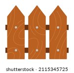 vector wooden fence... | Shutterstock .eps vector #2115345725