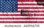 flag of united states | Shutterstock . vector #660946735