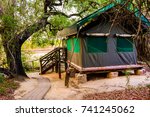 Safari Camp In Forest Of South...