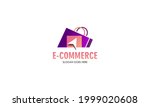 gradient e commerce logo.... | Shutterstock .eps vector #1999020608