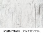 Wooden texture background. Old wood texture with white peeling paint. Different vertical lines. Background for text or design