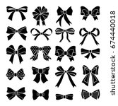 Monochrome Vector Bows And...