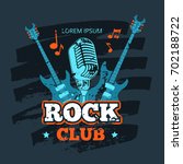 Shabby Retro Rock Music Club...