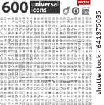 universal large thin line icon... | Shutterstock .eps vector #641375035