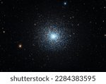 Messier 13 Globular Star Cluster. Photographed using an 11” RASA telescope.