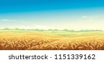 rural landscape with wheat...