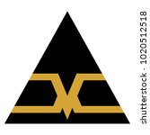 triangle logo creative | Shutterstock .eps vector #1020512518