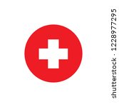 medical cross icon. vector... | Shutterstock .eps vector #1228977295