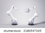Mechanical Arm With White...