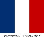 national french flag in the... | Shutterstock .eps vector #1482897545