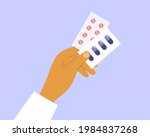 healthcare specialist holding... | Shutterstock .eps vector #1984837268