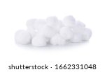 Cotton Wool Isolated On A White ...