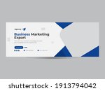social media facebook business... | Shutterstock .eps vector #1913794042