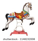 Carousel Horse With Stand