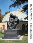Small photo of Milano, Italy - September 26, 2018 : View of Ruggiero Giuseppe Boscovich monument