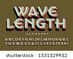 vector font alphabet with... | Shutterstock .eps vector #1531329932
