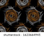Seamless Abstract Rose Flower...