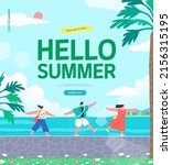 summer shopping event... | Shutterstock .eps vector #2156315195