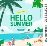 summer shopping event... | Shutterstock .eps vector #2156315255