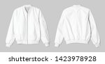 Blank jacket bomber white color ...