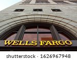 Small photo of Milwaukee, Wisconsin / USA - June 26, 2019: Wells Forgo bank