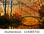 Autumn   Old Bridge In Autumn...