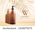 gentle cleaning shampoo ads... | Shutterstock .eps vector #1520079275