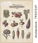 old fashioned greengrocery  ... | Shutterstock .eps vector #79537219