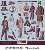 gentlemen's fashion and... | Shutterstock .eps vector #96728128