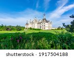 Chambord castle (chateau Chambord) in Loire valley, France