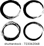 grunge post stamps collection ... | Shutterstock .eps vector #723362068