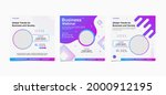set of webinar business for... | Shutterstock .eps vector #2000912195