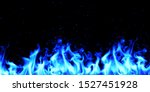 Blue Fire Wall Concpet Design....