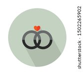 wedding ring icon   from web ... | Shutterstock .eps vector #1502265902