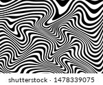 black and white vector waves.... | Shutterstock .eps vector #1478339075