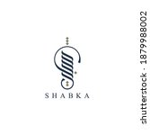 shabaka   network   logo in... | Shutterstock .eps vector #1879988002