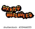 halloween | Shutterstock . vector #653466055