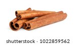 Cinnamon sticks isolated on...