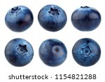Blueberry Berries Isolated On...