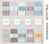 templates  cards  frames ... | Shutterstock .eps vector #307677812
