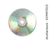 Small photo of Data loss due to molder on badly damaged CD DVD