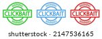 warning clickbait stamp.... | Shutterstock .eps vector #2147536165