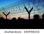 Restricted Area   Fence With...