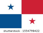 panama flag illustration... | Shutterstock .eps vector #1554798422