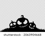halloween party banner  with... | Shutterstock .eps vector #2063904668