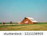 American Wooden Farm With The...