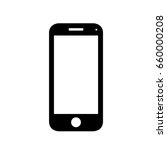 mobile   vector icon | Shutterstock .eps vector #660000208