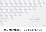 square white abstract... | Shutterstock .eps vector #1358576408